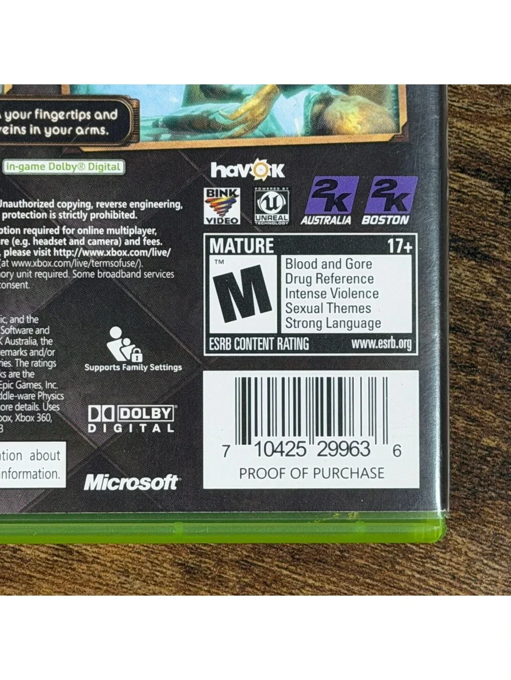BioShock Xbox 360 CIB Complete with Manual 2K Games Tested Rapture